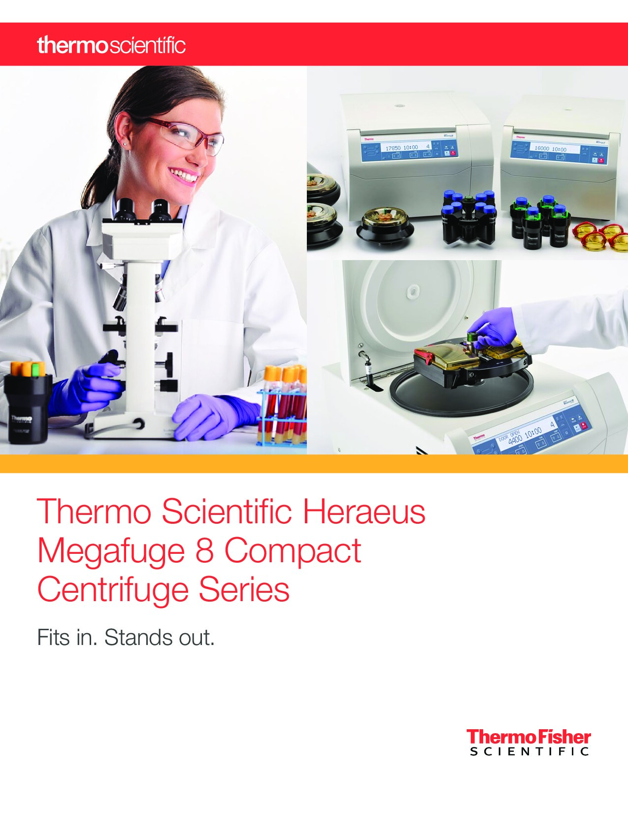 New Megafuge 8 brochure